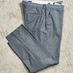 Men's grey J.Crew slacks sz 35W/32L